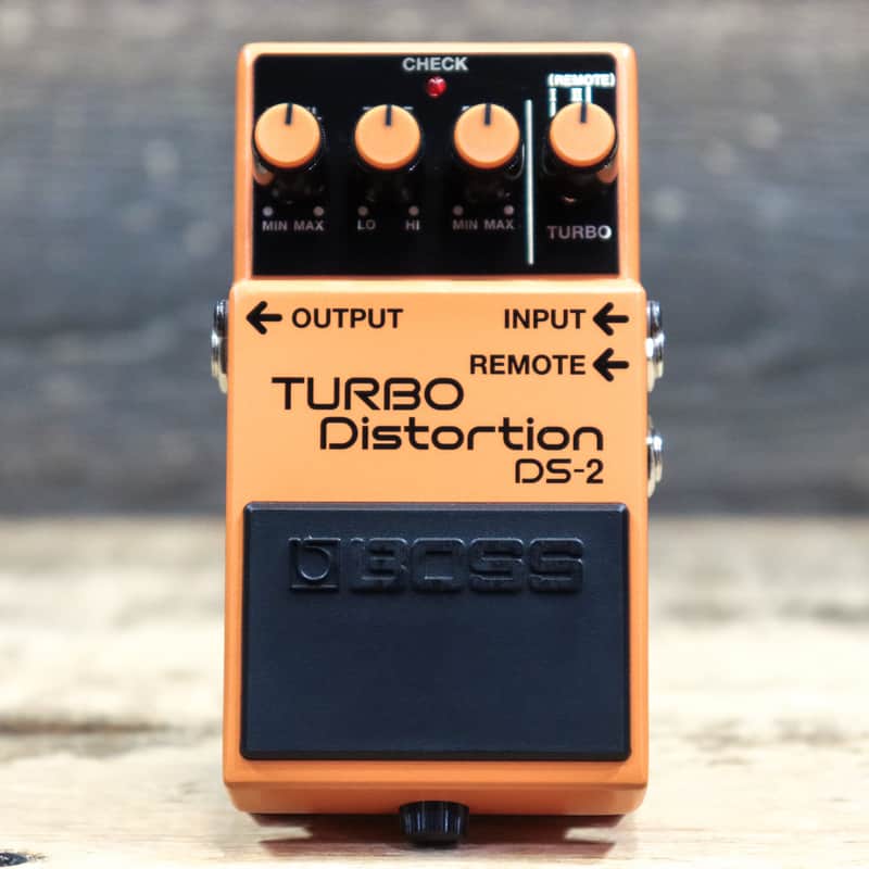 Boss DS-2 Turbo Distortion Twin Turbo Modes Classic BOSS Distortion Effect Pedal image 1