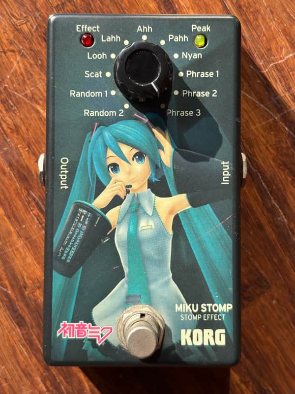 ギター KORG MIKU STOMP KORG Miku Sing In The Guitar Compact Effector MIKU STOMP Good GP