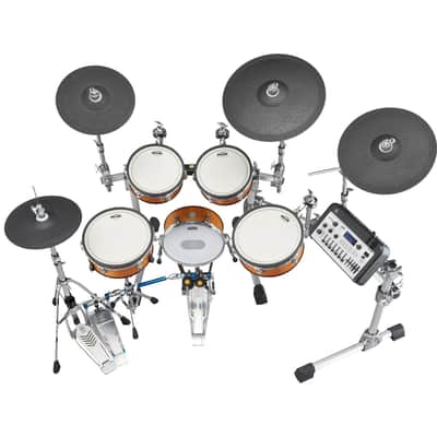 Yamaha DTX10K-X RW Electronic Drum Set Real Wood image 5