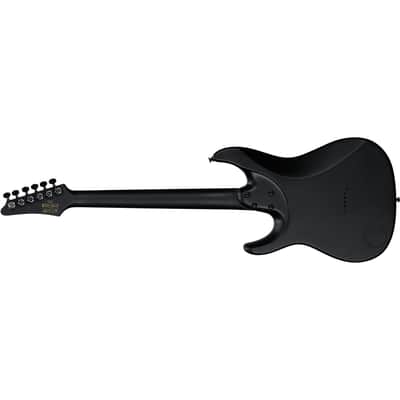 Ibanez AZ41B1 AZ Iron Label Guitar w/ Dimarzio Pickuops - Black Flat image 6