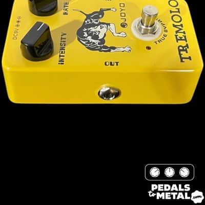 Joyo JF-09 Tremolo 2010s - Yellow X13235 image 3