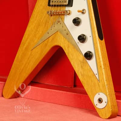 2021 Gibson Collector's Edition 1958 Flying V + Explorer set Korina Murphy Lab PROTOTYPE image 6
