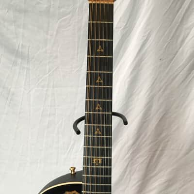 Ovation Adamas Melissa Etheridge 12 String Acoustic Electric Guitar 1598 Ruby Burst image 5