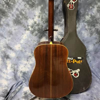 Vintage 1988 Epiphone Presentation 12 String Acoustic Guitar Model PR-715-12 Pro Setup New Strings Original Soft Shell Case image 11