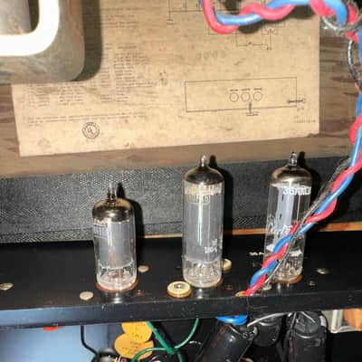 Kay 803 Tube Amp - 1964 Kay Guitar Tube Amplifier + Bonus Tube Set image 15
