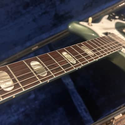 Vintage Epiphone Crestwood Custom 1964 Custom Color Pelham Blue Pacific Blue OHSC image 5