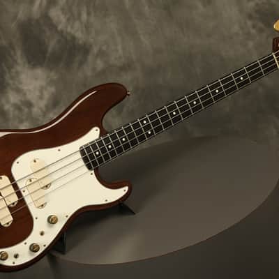 1983 Fender Gold Elite II Precision Bass Walnut image 11