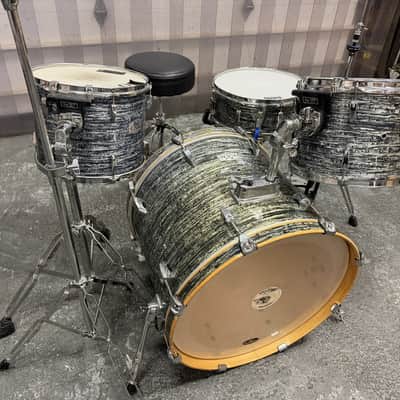 Pearl Export EXR Series 4-Piece Drum Kit, Strata Black image 8