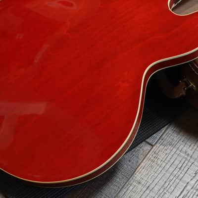 Minty! 2018 Gibson Custom Shop 1963 Reissue ES-335 Block Semi-Hollow Electric Guitar Cherry Red + COA OHSC image 17