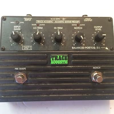 Trace Elliot TAP-1 Acoustic Guitar Preamp Parametric Equalizer EQ