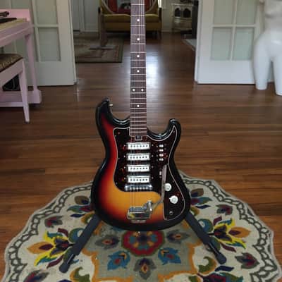 Teisco 4 Pickup 60's Sunburst image 1