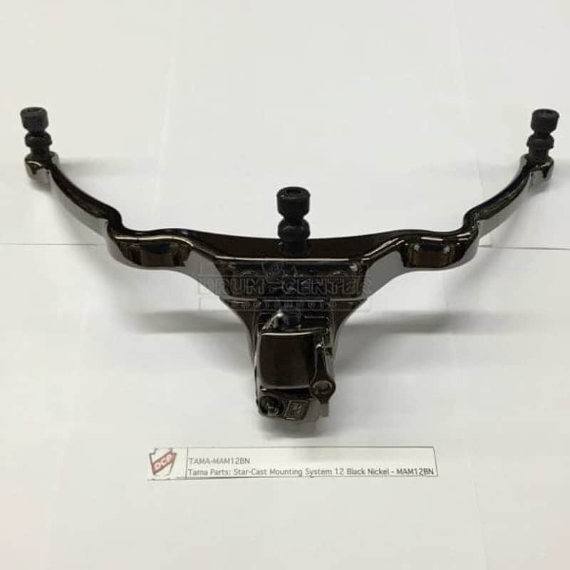 Tama MAM12BN Star-Cast Mounting System 12" Black Nickel image 1