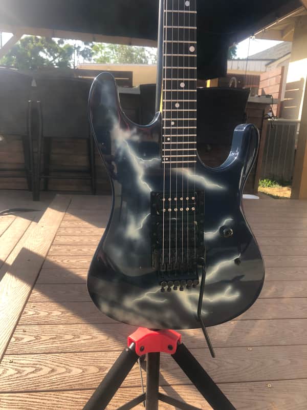 Kramer Original Vintage Nightswan 1987 Bolt Graphic image 1