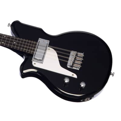 Airline Guitars MAP Mandola Black Left-Handed image 3