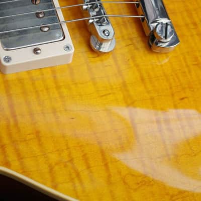 Luthier Built 59 Inspired Gary Moore Peter Greene Burst Lemon Burst image 1