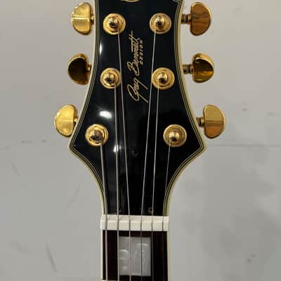 Greg Bennett AV7 Black Electric Guitar W/ Gig Bag image 6