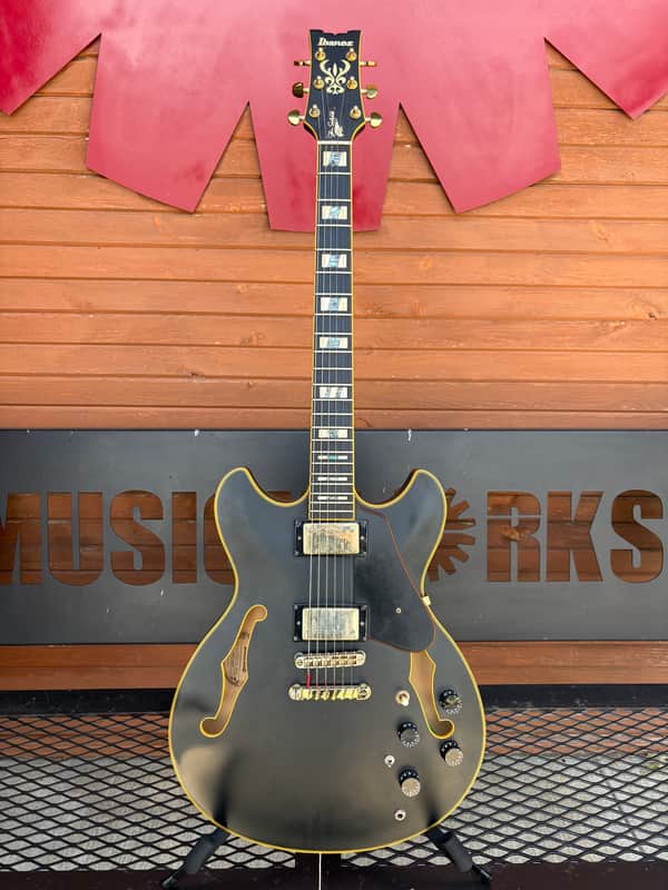 Ibanez JSM20-BKL John Scofield Signature - Black Low Gloss image 1