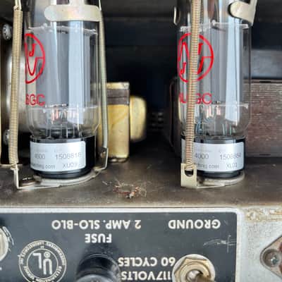 Fender Bassman AB165 Tube Amp Head 1966 - Black image 6