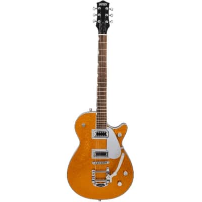 Gretsch G5230T Electromatic® Sparkle Jet™ FT Single-Cut with Bigsby®, Laurel Fingerboard, Gold Sparkle image 1