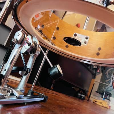 Tama Silverstar Cocktail Jam Portable 4pc Birch Drum Kit 2014 - 2017 - Indigo Sparkle image 4