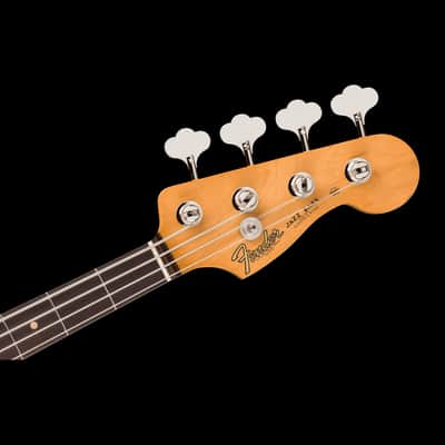 Fender Vintera III Early '60s Jazz Bass Olympic White with Gig Bag image 6