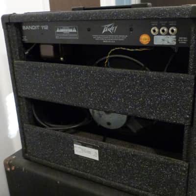 Peavey Solo Series Bandit 112 1992 Teal Stripe image 4