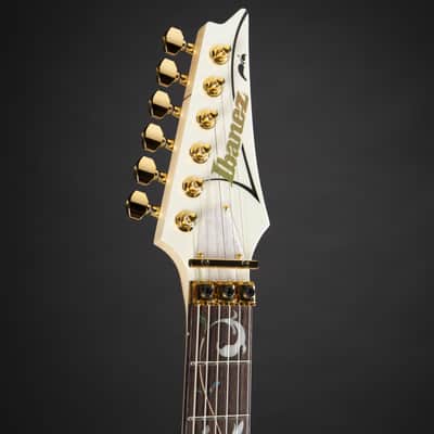 Ibanez Steve Vai PIA3761-SLW Stallion White - Custom Electric Guitar image 3