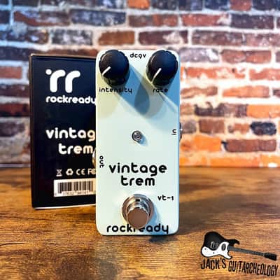 Rockready Vintage Trem Tremolo Pedal *NEW* (2020s - Seafoam Green)