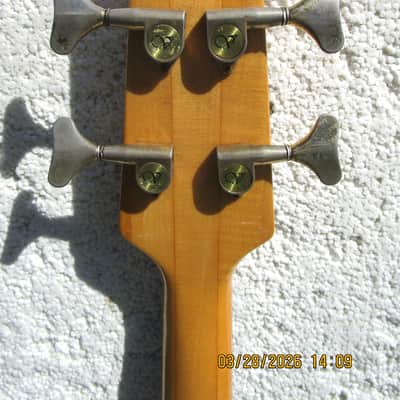 Vantage VP820B Bass Guitar, 1982, Japan, Matsumoku  Factory, Gig Bag image 13