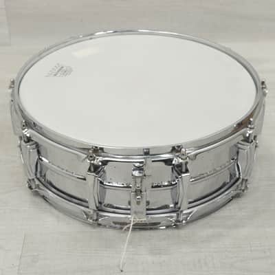 Used Ludwig 14x5 LM400 Supraphonic Metal Snare Drum image 10