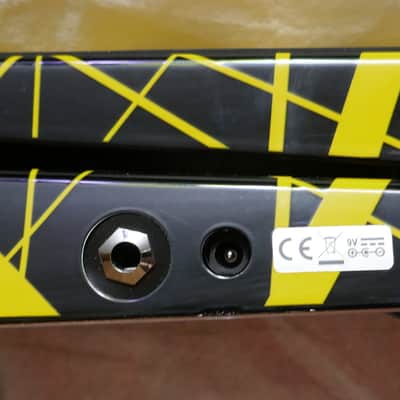 Dunlop EVH95 Eddie Van Halen Signature Cry Baby Wah 2010 - Present - Yellow / Black WITH Sealed SPARE INDUCTOR image 4