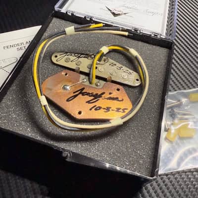 Fender Custom Shop Josefina Tomatillo Hand Wound '50s, BRAND NEW, Limited 500 Run , ‘2025 - Chrome / Black image 1
