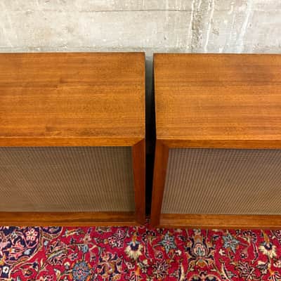 JBL C37 Rhodes Speakers System 001 1960s - Walnut image 3