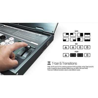 Avmatrix PVS0615 all in 1 6CH 15.6" LCD Multiformat Video Switcher video record image 4
