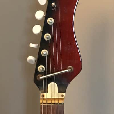 Vintage Sixties Teisco Triple Humbucker Electric Guitar in Excellent Condition image 12