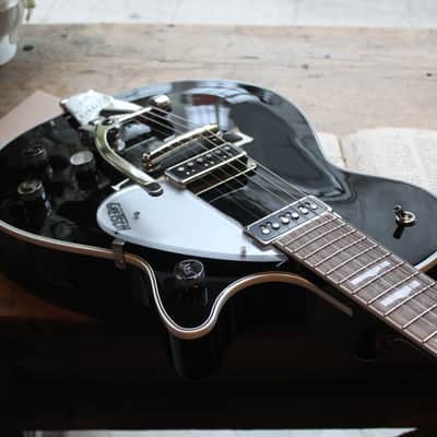 GRETSCH "G6128T-GH George Harrison Signature Duo Jet™ with Bigsby, Rosewood Fingerboard, Black" HARDCASE, PAPERS image 2