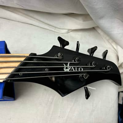 Halo Custom Guitars Custom Shop Clarus 5 Multiscale multi-scale Fanned Fret 5-string Bass 2018 image 10