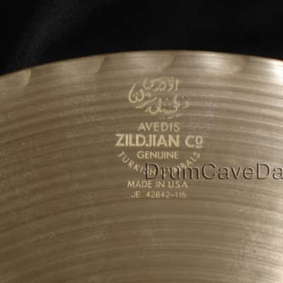 14" ZILDJIAN A series MASTERSOUND HI HAT CYMBALS, EXCELLENT, DEMO VIDEO! image 12