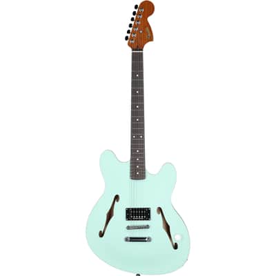 Fender Tom DeLonge Starcaster Electric Guitar, Satin Surf Green image 4