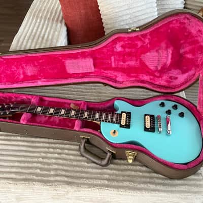 Gibson Les Paul Studio 2013 - Hidden Sea Glass - Teal image 13