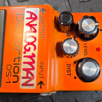 Boss DS-1 Distortion Modded Analogman Pro/Midrange Knob Mod Taiwan Mids image 3