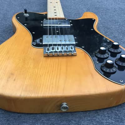 Fender Telecaster Deluxe 1975 Natural Maple Fingerboard image 7