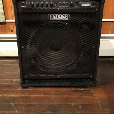 Fender Rumble 100 Bass Amp 2004 Black - No Carpet image 2