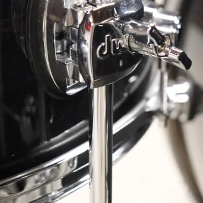 DW Performance Black Lacquer 5pc Drum Kit Set 22,16,12,10,8" image 5