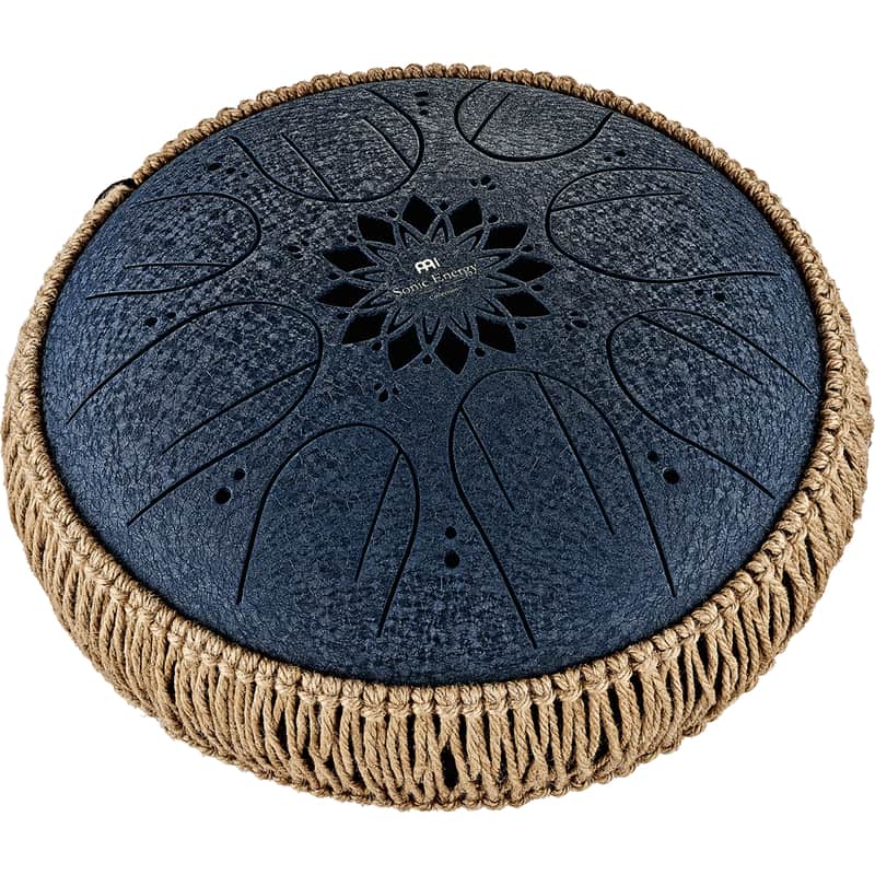 Meinl Sonic Energy Medium Octave Steel Tongue Drum C Minor Navy image 1