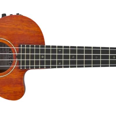 Gretsch G9121 Tenor Electro Ukulele with Gig Bag, Honey Mahogany Stain image 1