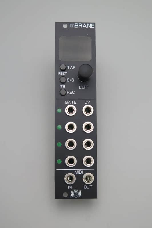 Michigan Synth Works mBrane 1.1 New Version! 2018 Black Aluminum image 1