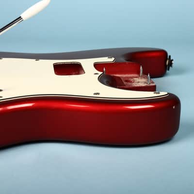 2003 Squier Stratocaster Loaded HH Humbucker Configuration Guitar Red Body image 10