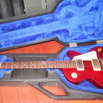 1982 Gibson XR-III Red Metallic w/ Original Protector Case image 9