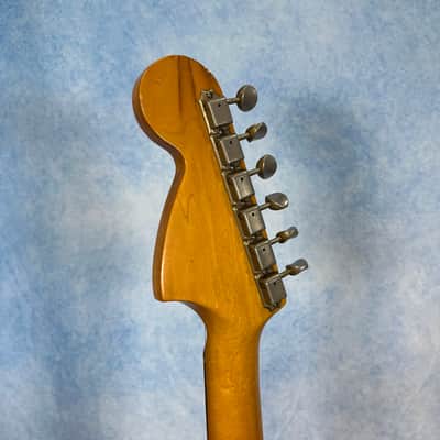 1995 Fender Japan MG-69 Mustang Black, MIJ image 13
